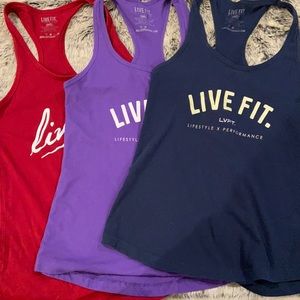 LVFT Live Fit Tank top workout bundle